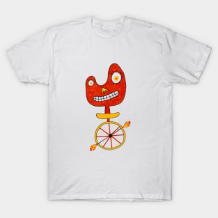 A Unicycle Swallowed by Hermes T-Shirt